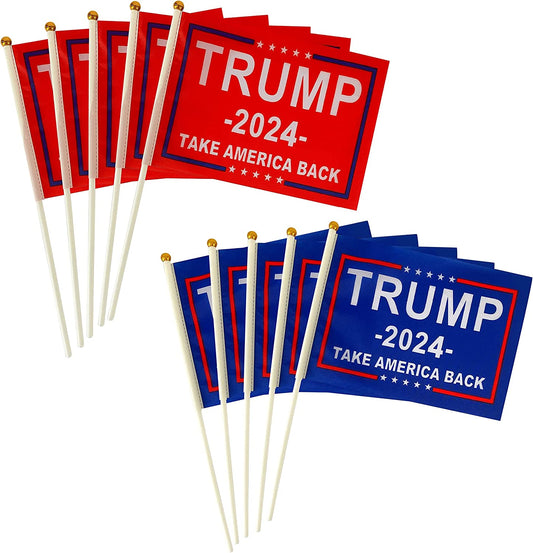 Trump 2024 Mini Flag